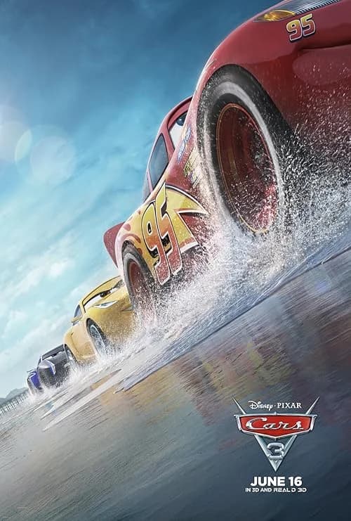 Cars 3 film posteri
