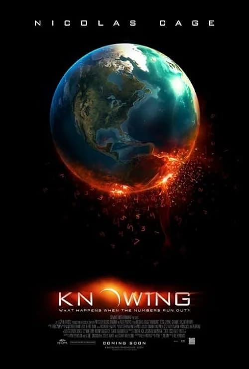 Knowing film posteri