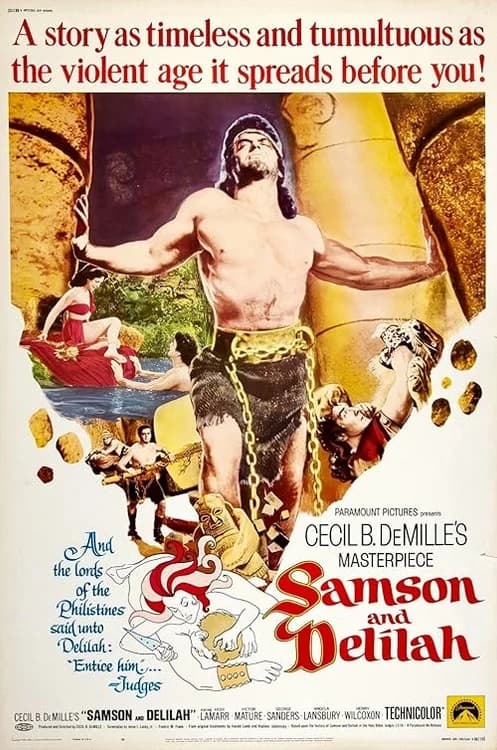 Samson and Delilah film posteri