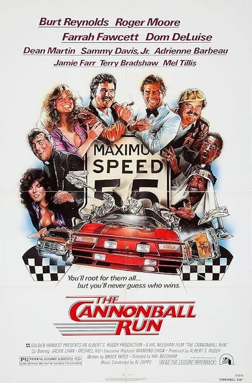 The Cannonball Run film posteri