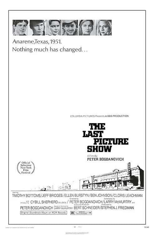 The Last Picture Show film posteri